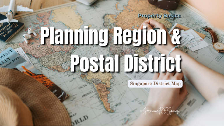Property Basics_How Singapore Planning Region_CCR RCR OCR Region and Districts are derived from URA and SingPost