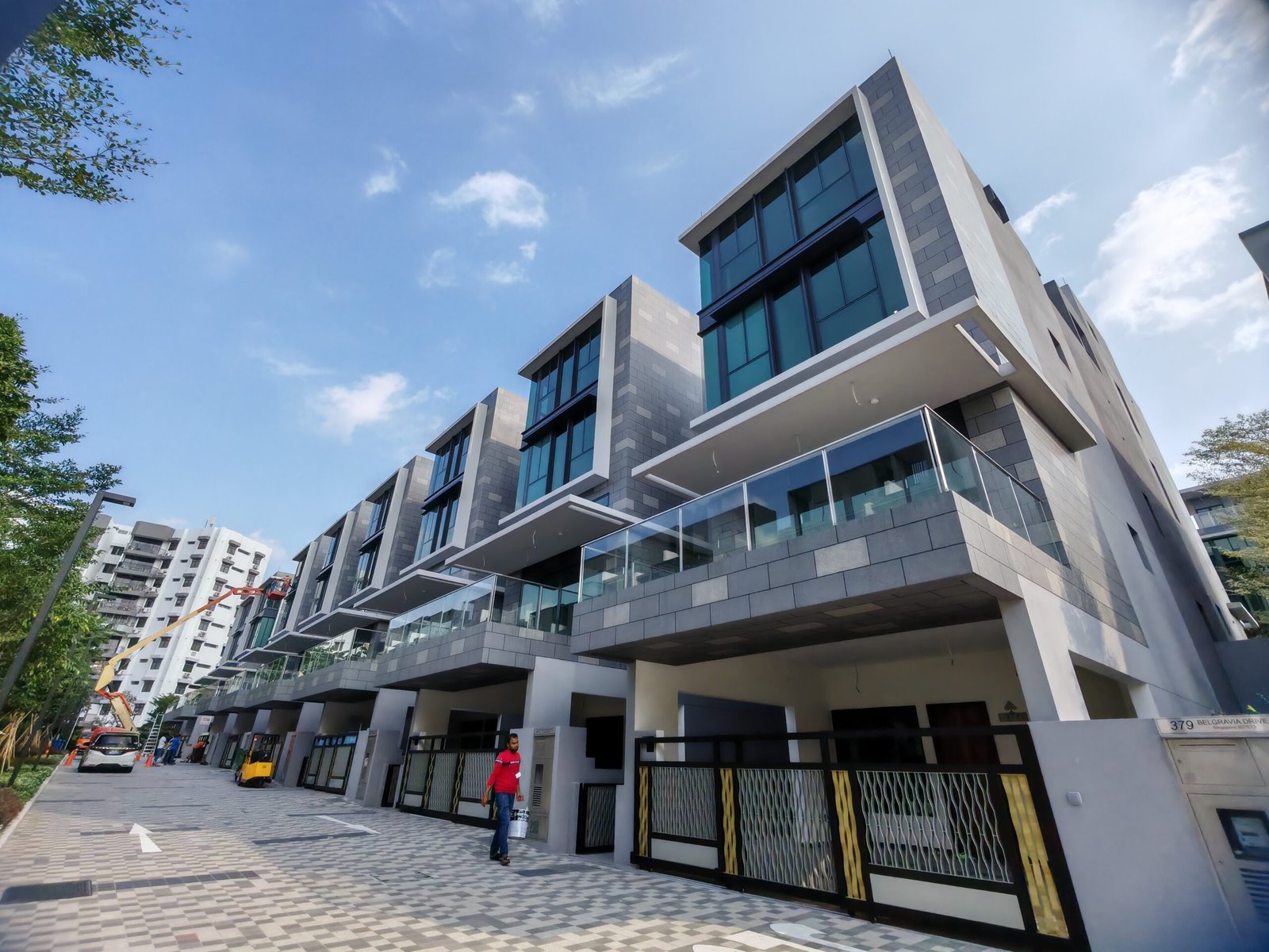 Building Exterior_Strata Landed SemiDetached_Belgravia Ace_District 28_Singapore