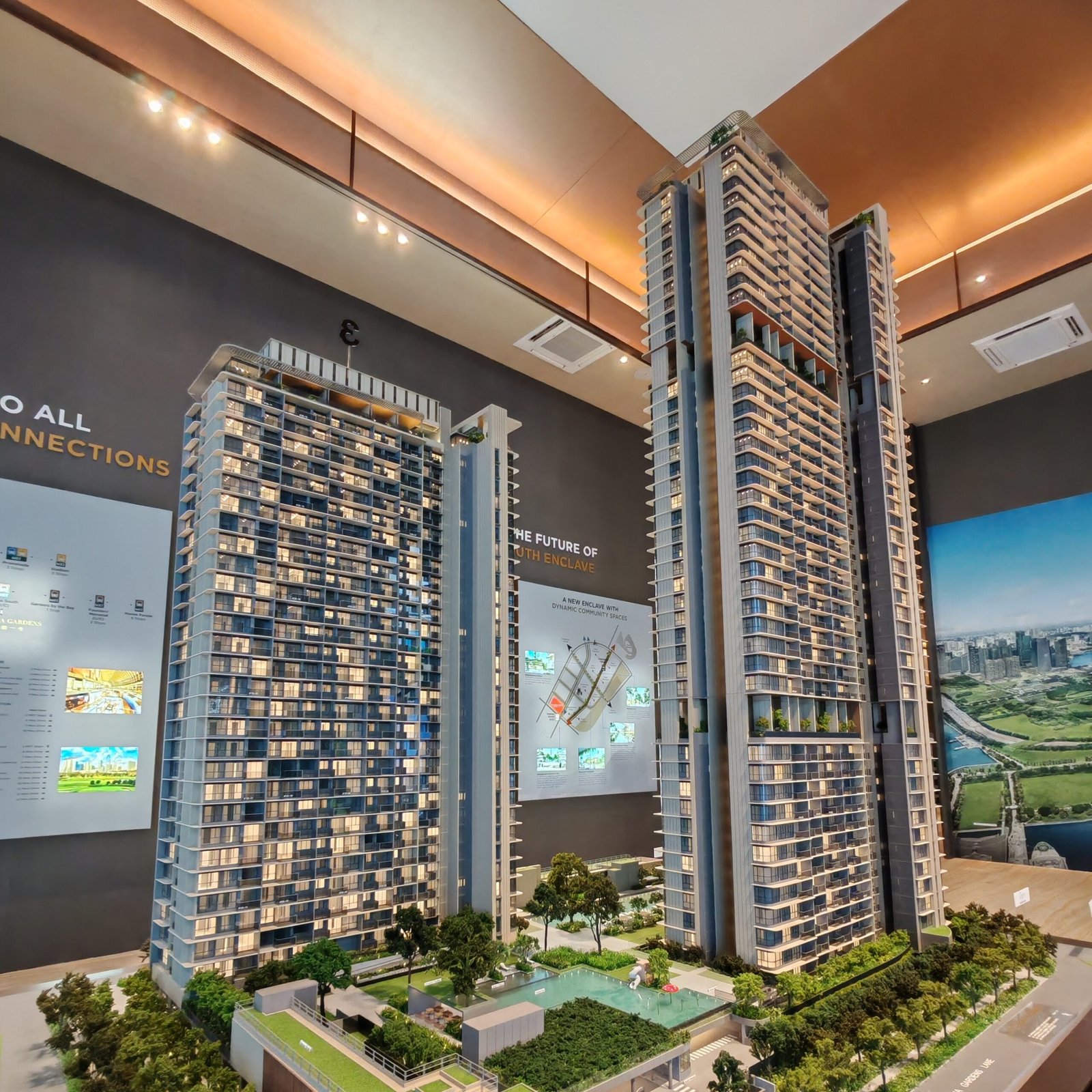 New Launch_One Marina Gardens_Showflat Building Model