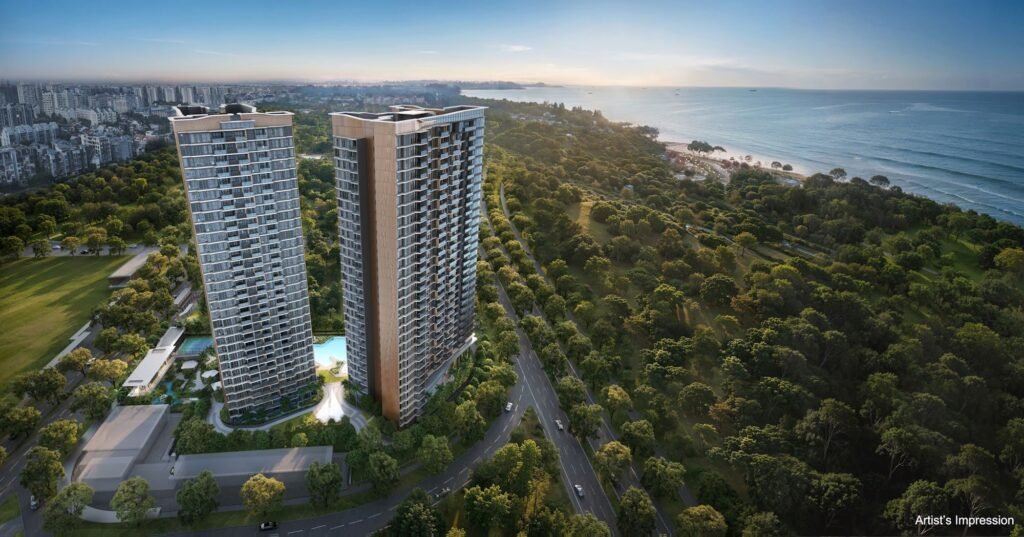Vela Bay_Developer's Artist Impression_Skyline of East Coast Park