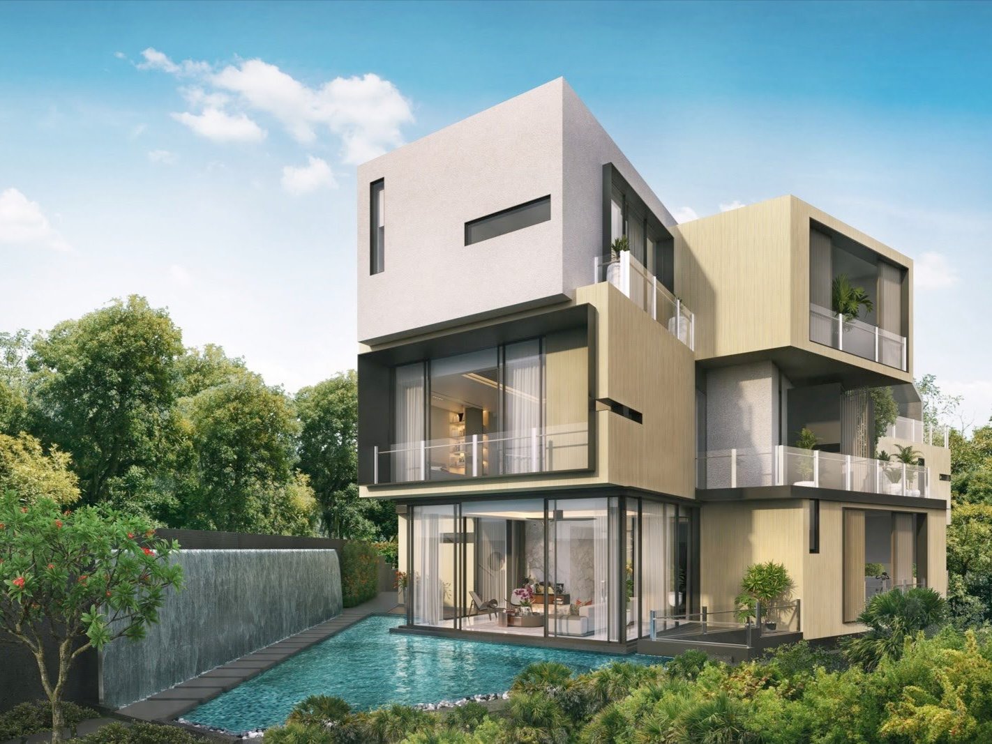 Villas @ Greenbank Park_Developer's Artist Impression_Cropped